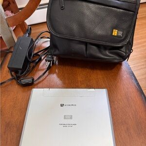 Audiovox Portable DVD Player with Case